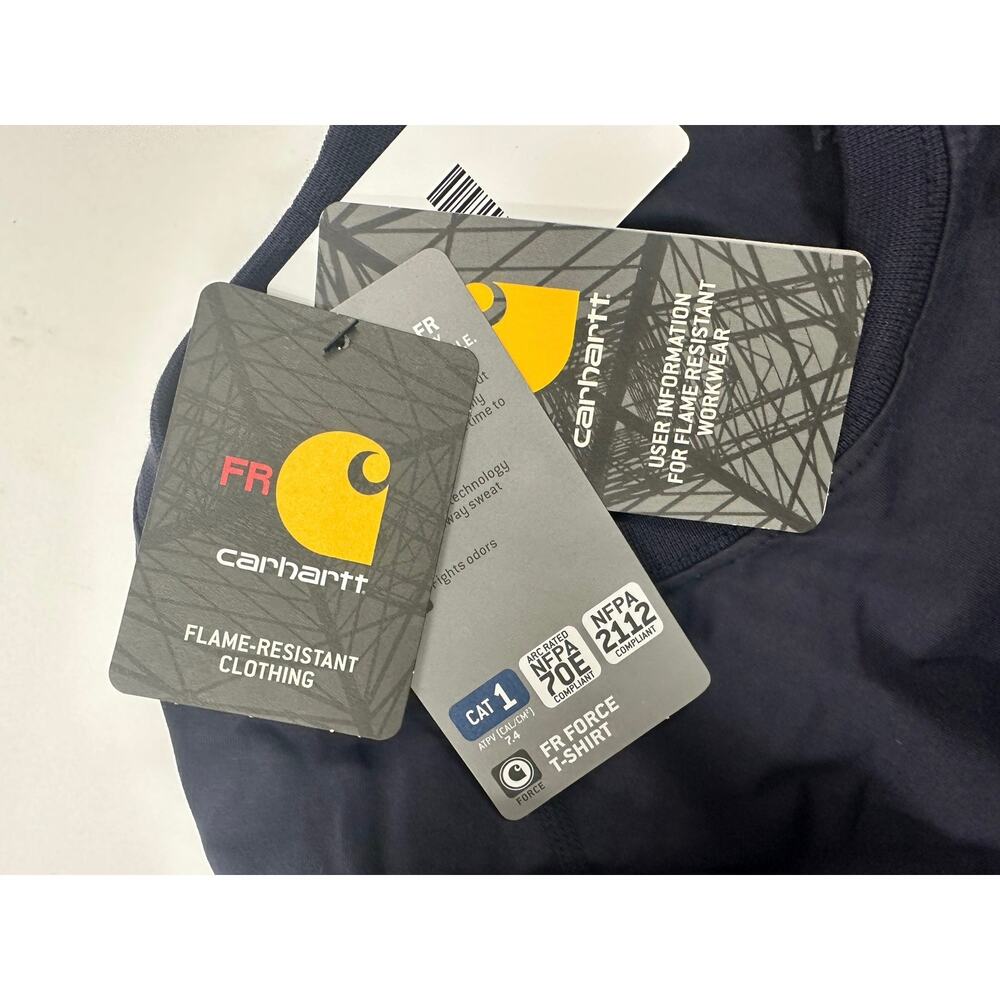 Carhartt Flame-Resistant Force Short-Sleeve T-Shirt 102903 Brand New - Picture 8 of 15